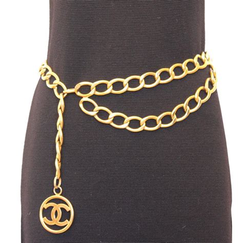 chanel gold chain belt replica|knockoff chanel belt.